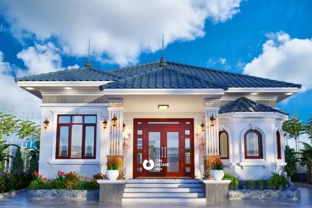 TOP 100+ mẫu thiết kế nhà cấp 4 4 phòng ngủ đẹp, hiện đại