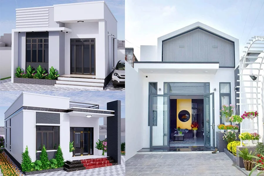 55+ Mẫu Nhà Cấp 4 1 Phòng Ngủ Đẹp Tối Giản, Chi Phí Thấp