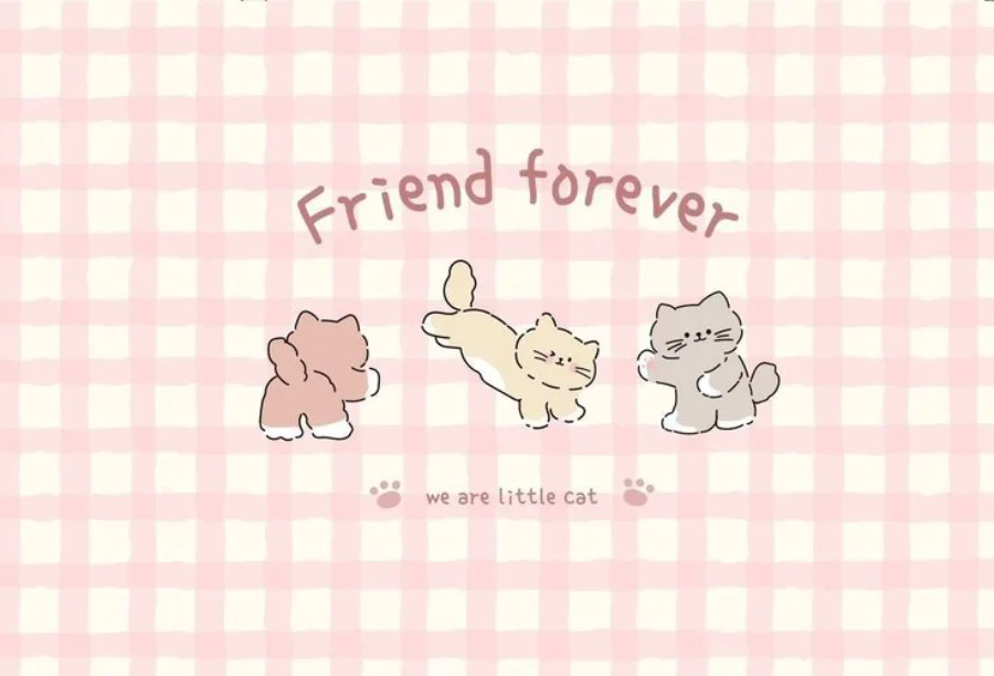 Hình nền cute màu hồng cho máy tính và laptop 3