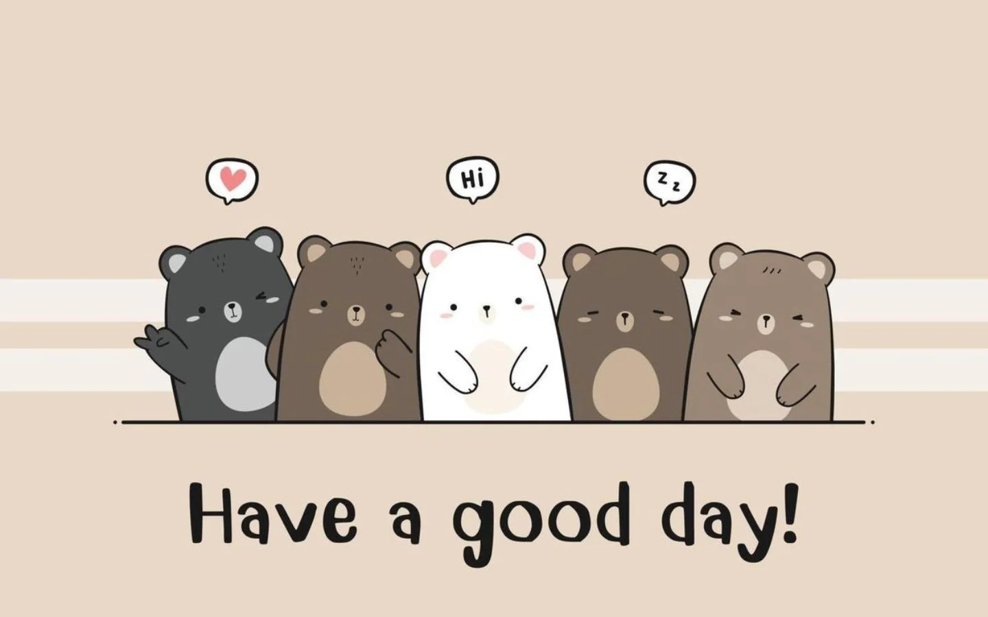 Hình nền máy tính cute có chữ tiếng Anh
