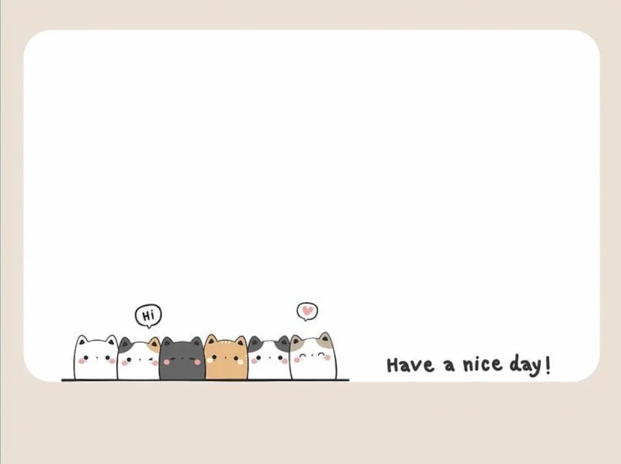 Hình nền mèo cute cho máy tính 6