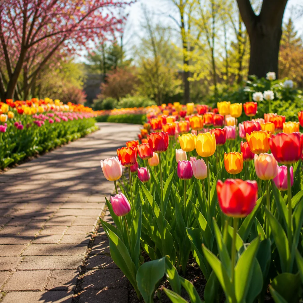 Mẫu vẽ hoa tulip thứ 23