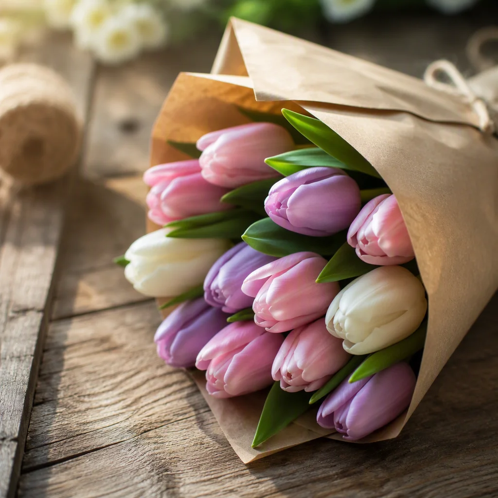 Tuyển chọn vẽ hoa tulip — hình 21