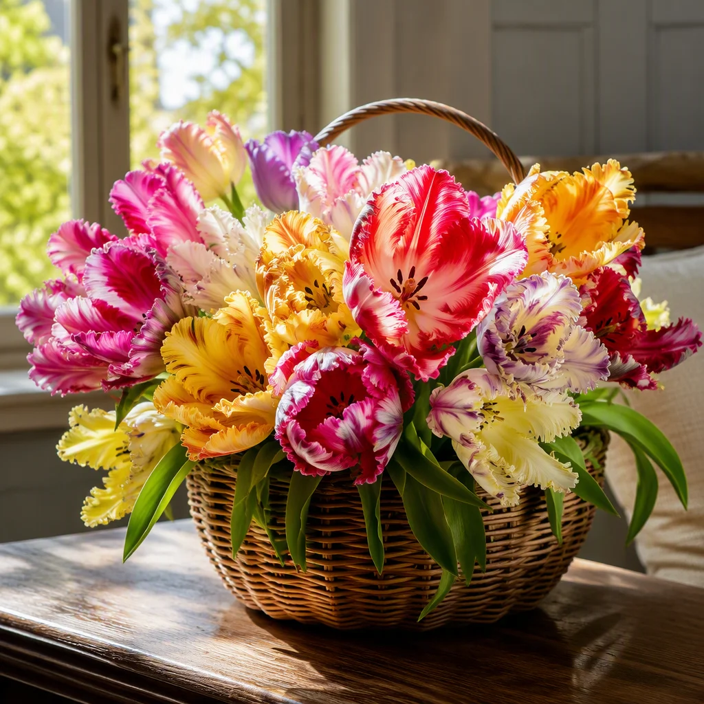 vẽ hoa tulip — ảnh 17