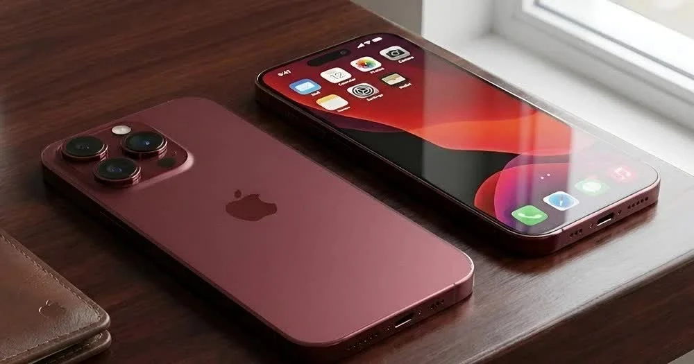 A new, deep red iPhone 18 Pro color has been revealed, exuding a premium feel.