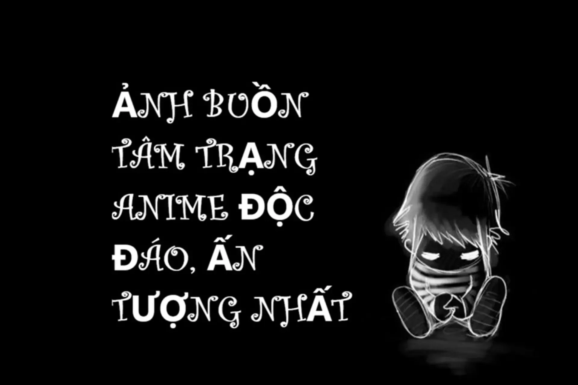 Mời bạn tải ngay bộ ảnh buồn tâm trạng anime - Những khung hình chạm đến tâm