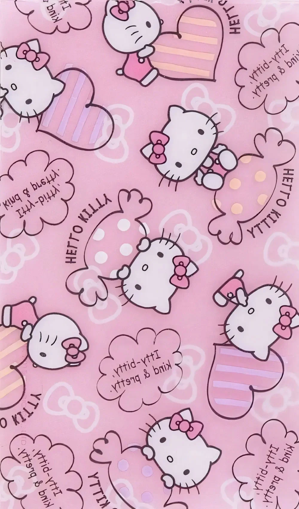 Hình nền Hello Kitty xinh xắn cho điện thoại (4)