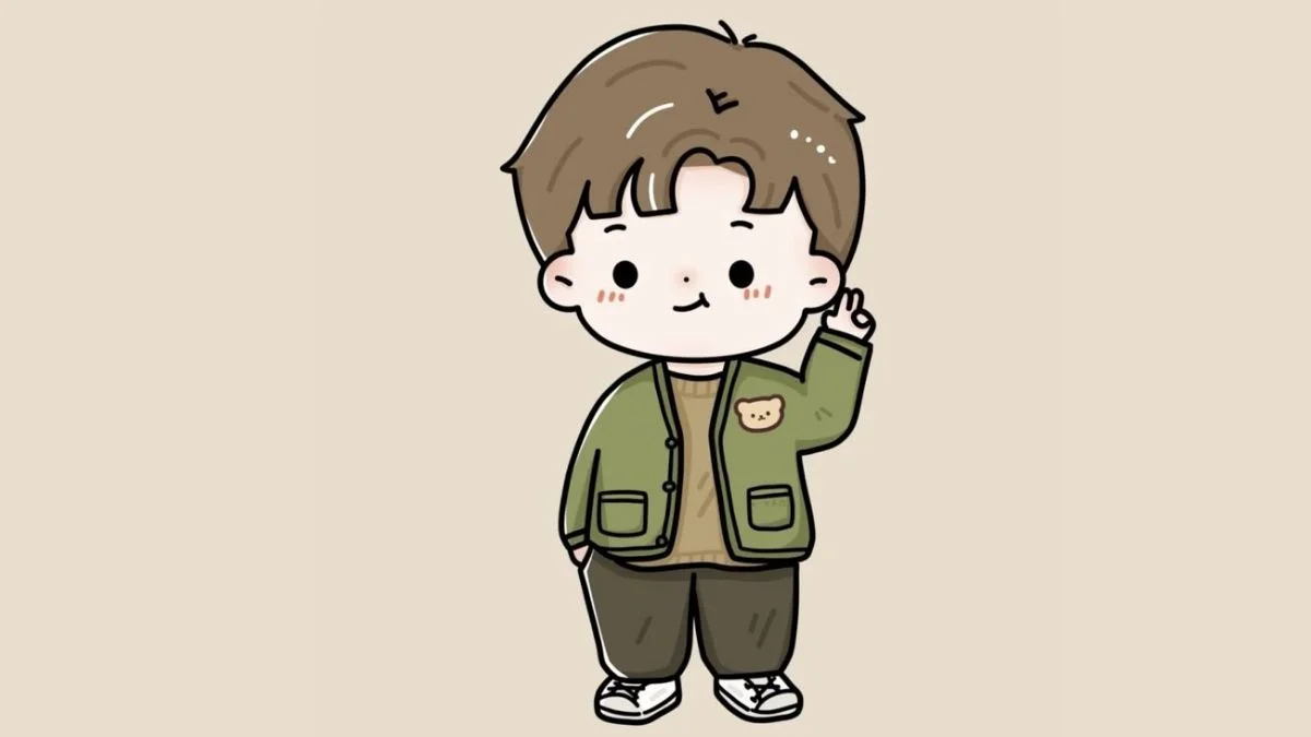 Vẽ chibi đáng mến.