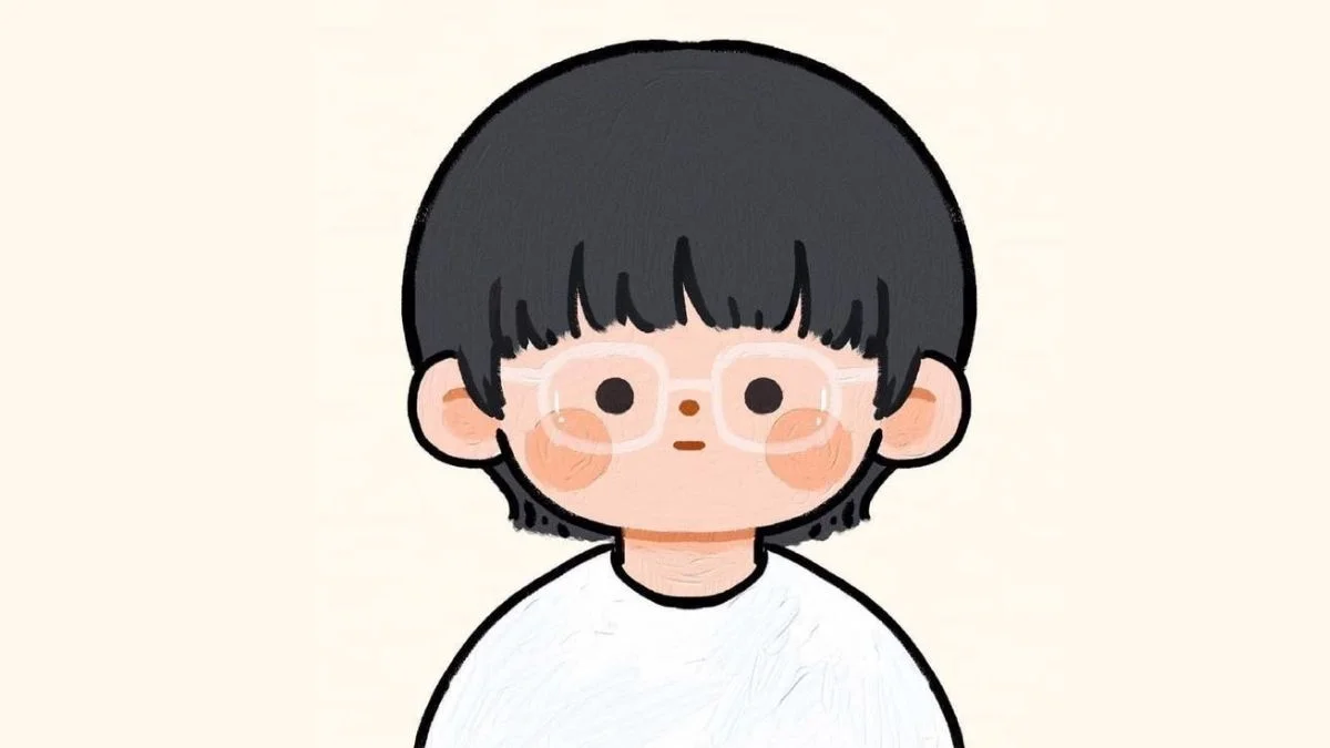 Vẽ chibi dịu dàng.