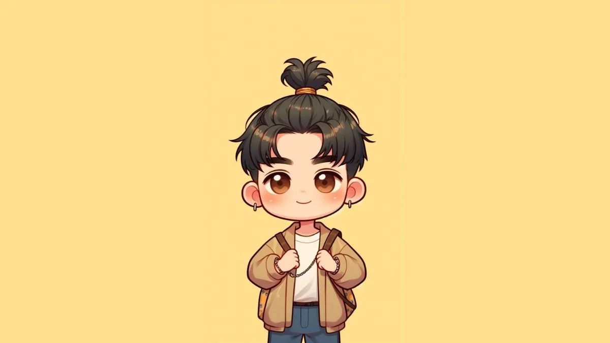 Vẽ chibi trong trẻo.