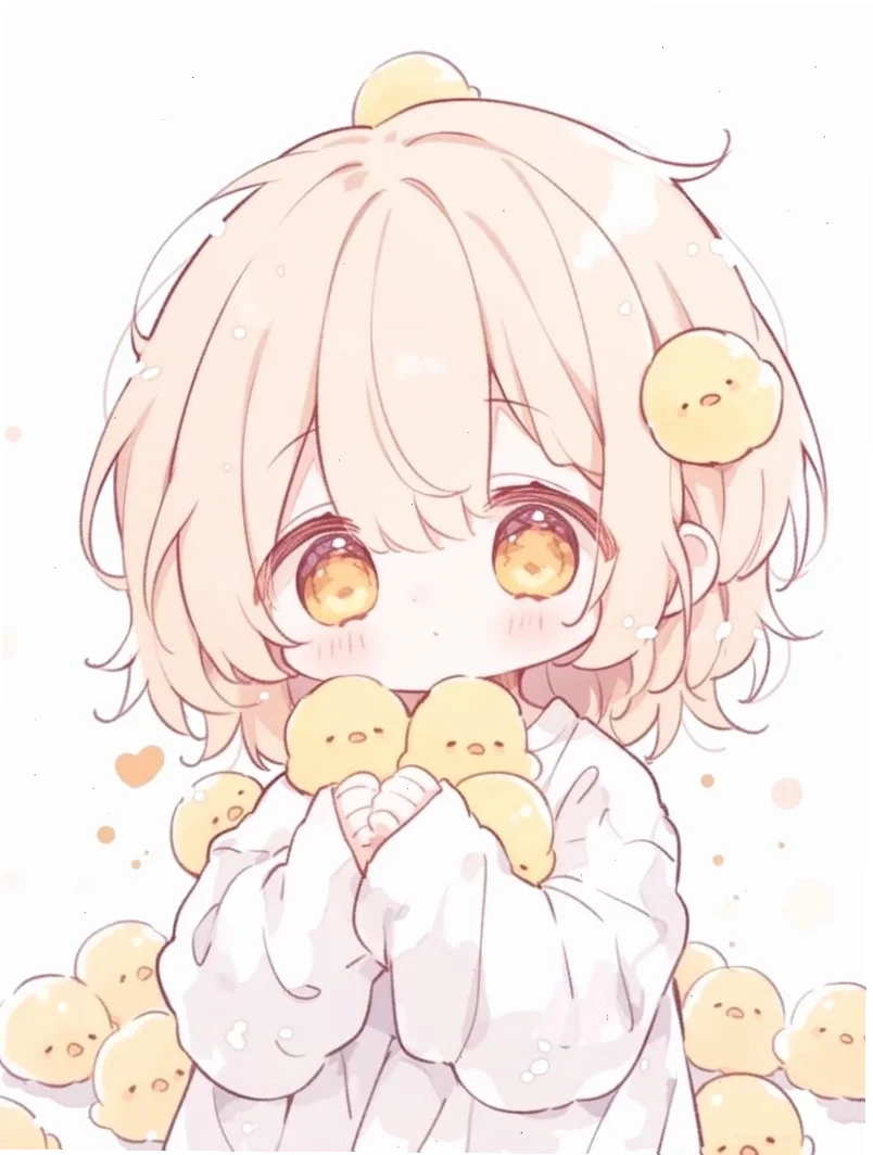 Tuyển Tập Ảnh Anime Chibi Cute Nữ: Thế Giới Dễ Thương Không Giới Hạn