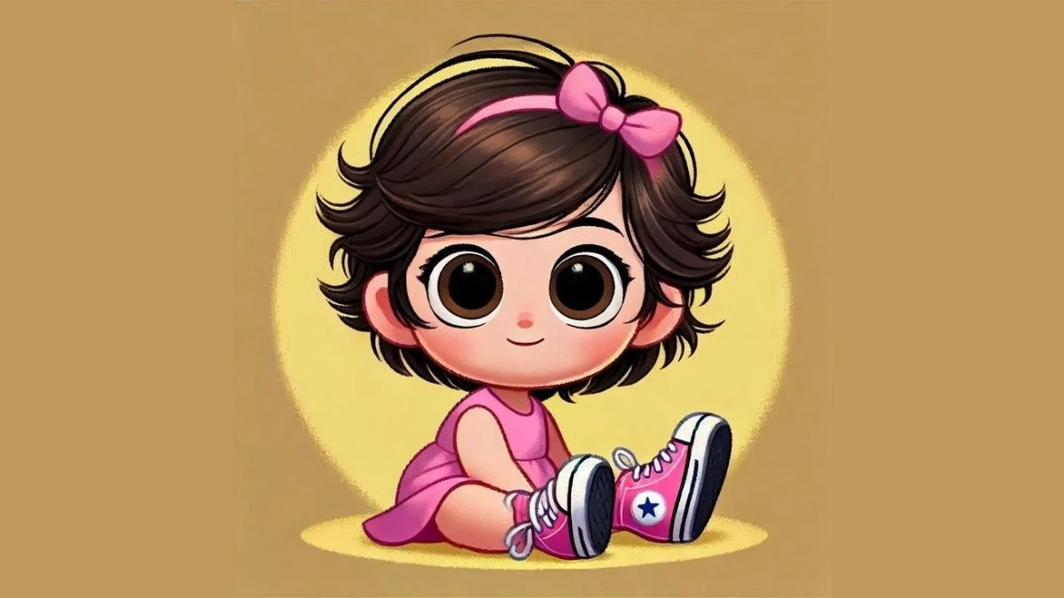 Vẽ chibi lấp lánh.